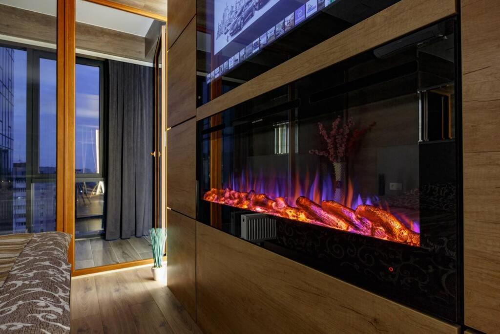 City Center. Panoramic Windows. Fireplace. Chişinău Eksteriør billede